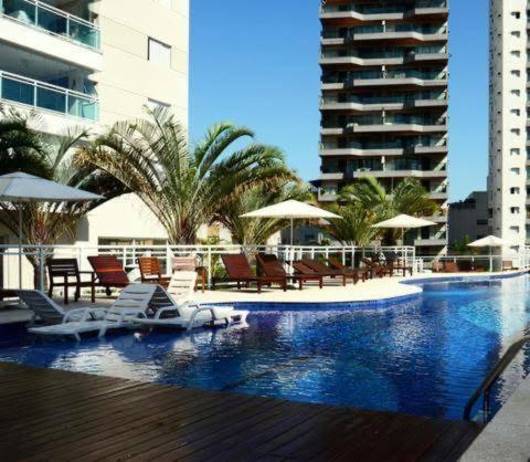Excelente Apartamento Em Condominio Na Praia Das Asturias Guaruja Luaran gambar